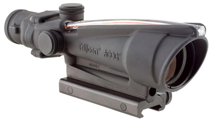 Acog 3.5 X 35 Scope Dual Illuminated Crosshair .308 Ballistic Reticle