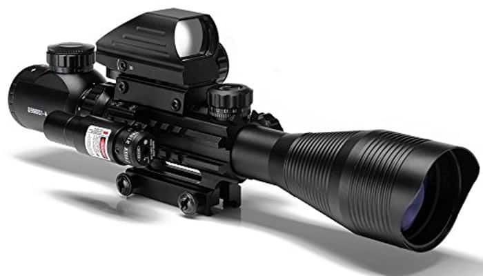 UUQ C4-12X50 AR15 Rifle Scope